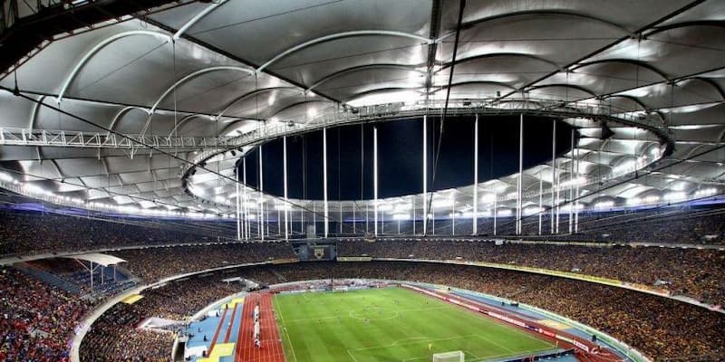 Sân Bukit Jalil National thuộc top 10 sân bóng đá lớn nhất thế giới
