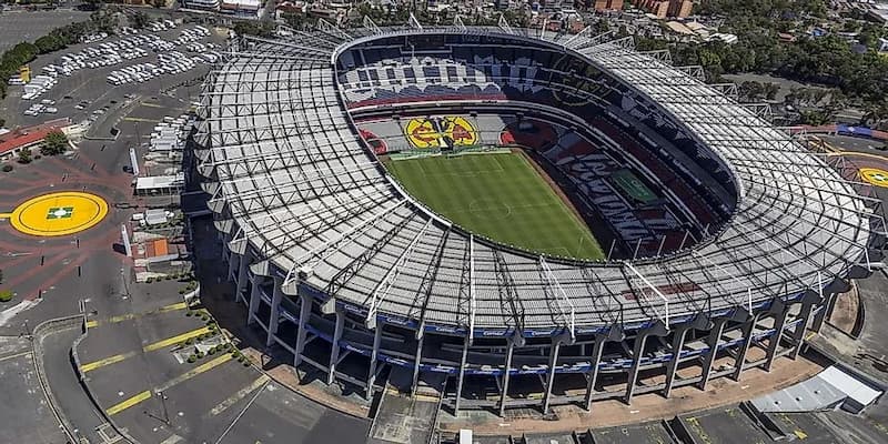 Sân Estadio Azteca thuộc top 10 sân bóng đá lớn nhất thế giới